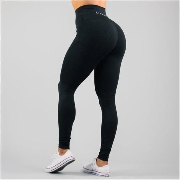 Alphalete Pants - Alphalete R6 Revival Leggings; Black!